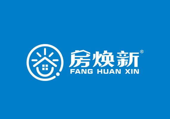 房焕新品牌设计，装饰公司logo设计